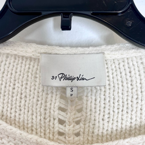 3.1 Phillip Lim Wool/Cashmere Blend Fringe Sweater - Picture 9 of 11